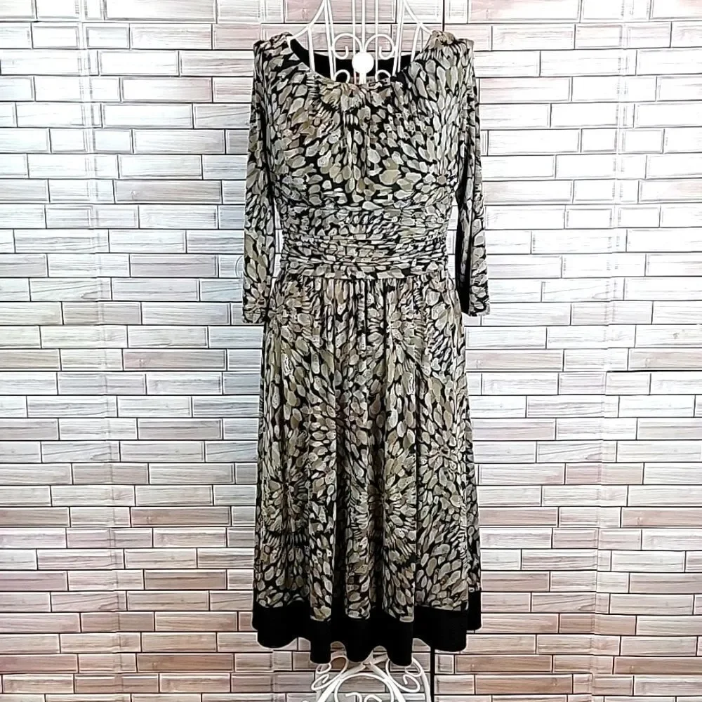 Dress barn midi dress Size 4